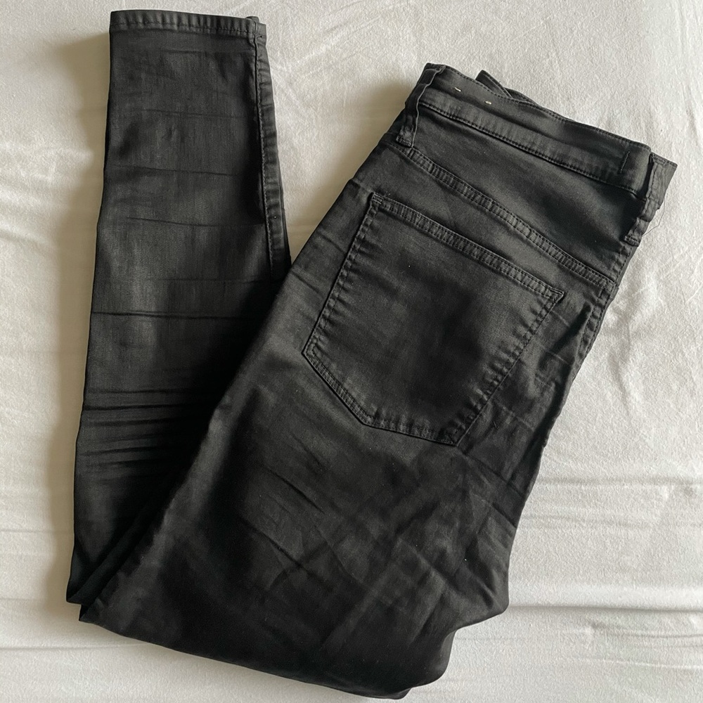 Madewell High Rise Black Jean